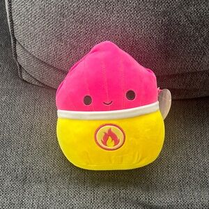 Squishmallows Pink and Yellow Plush